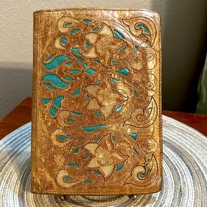 Corral Leather Card Wallet